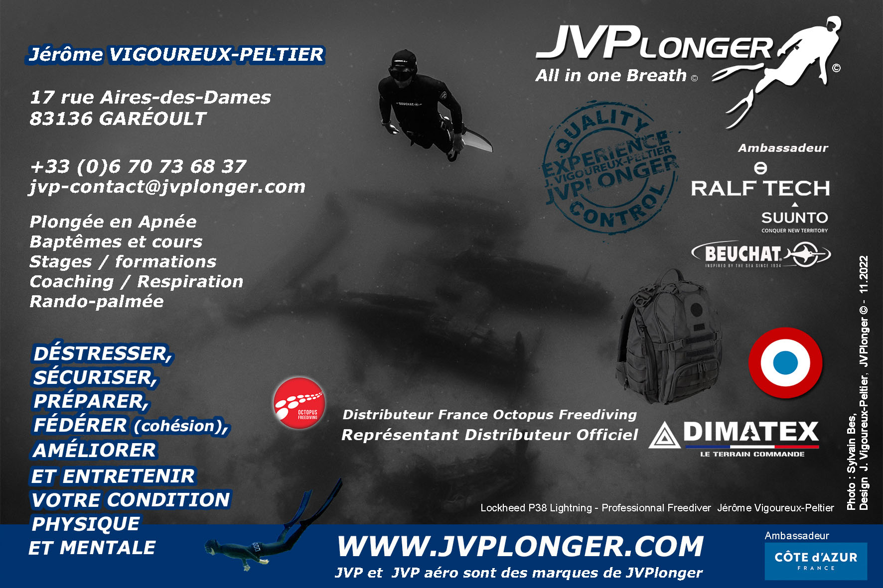 SARL JVPlonger - Freediving School - All in one Breath