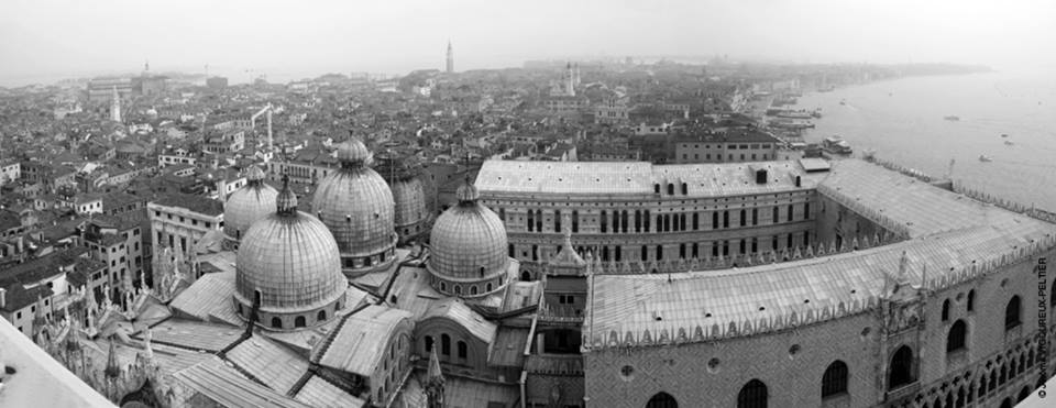 JVP - Panoramique  la vole - Venise en hiver