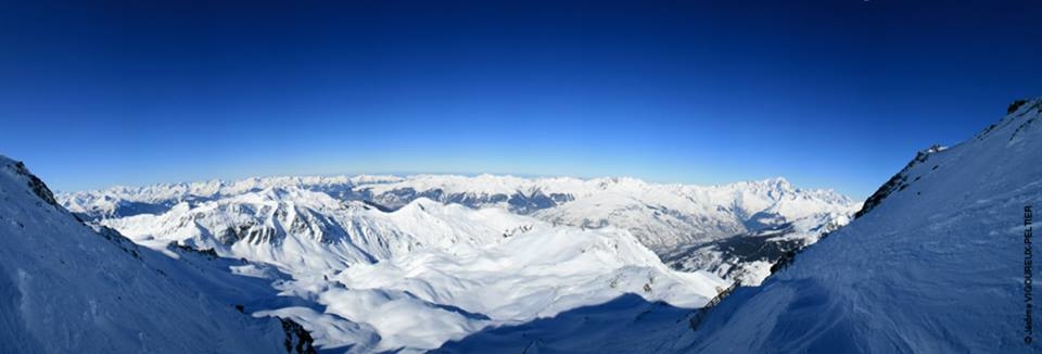 JVP - Panoramique à la volée - Haute Montagne - La Plagne