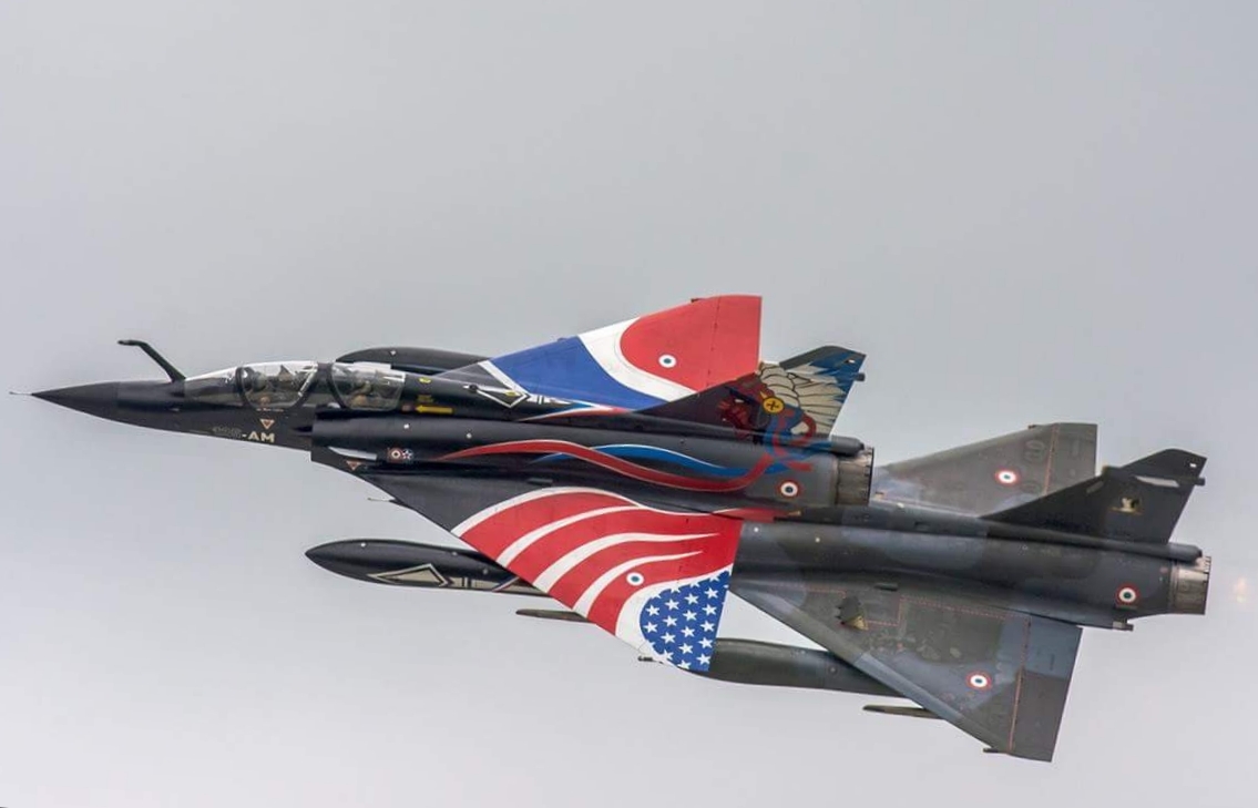 JVP - Photographie - Feu Ramex DELTA et leur Mirage 2000N