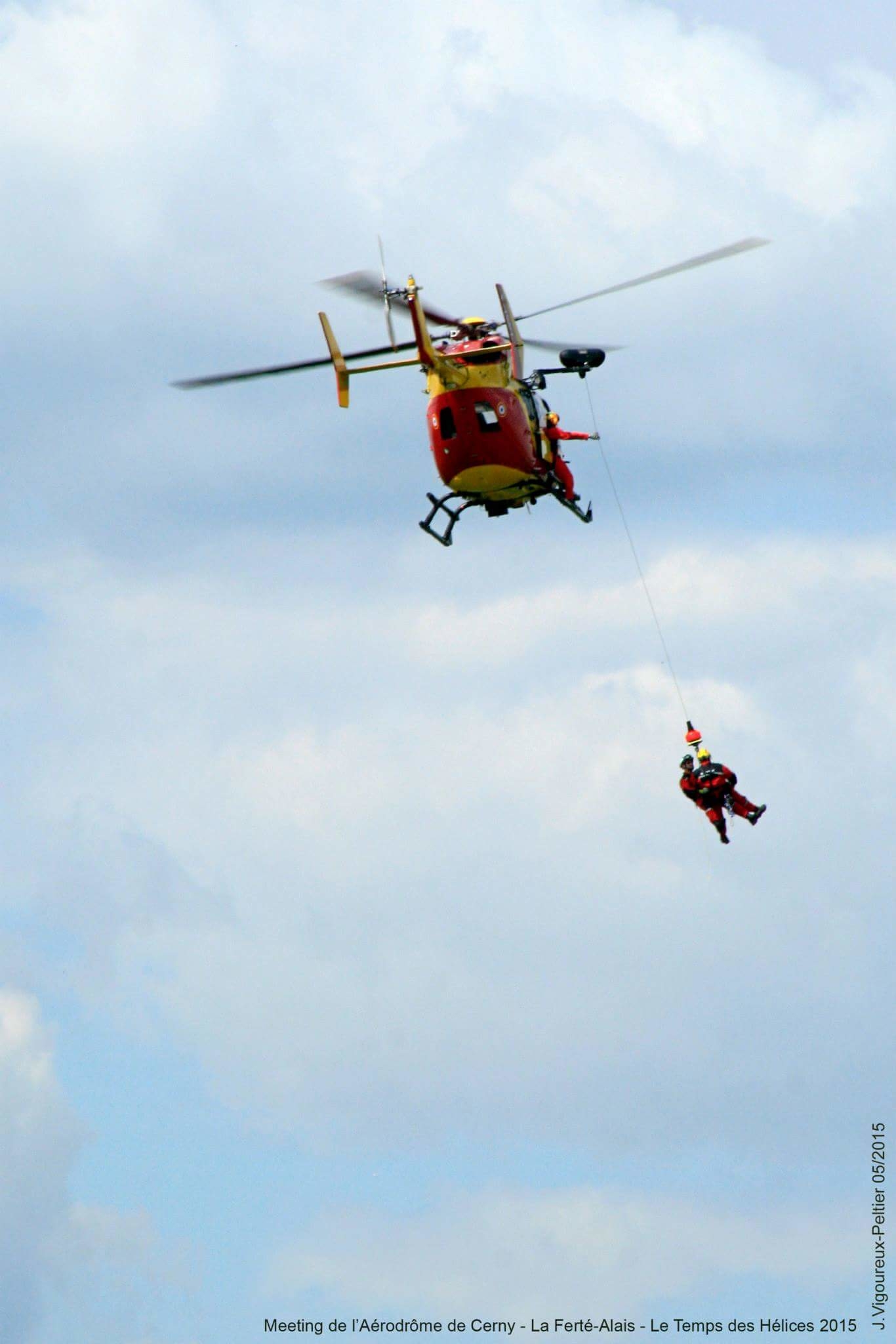 JVP - Photographie - Scurit civile en action avec leur EC145