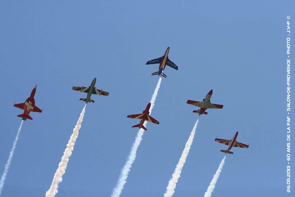 JVP - Photographie - Patrouille spciale pour les 60 ans de la PAF